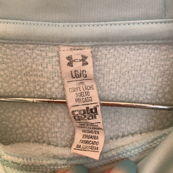 Under Armour Medium Large Mint Front Pouch Hoodie - Picture 6 of 6